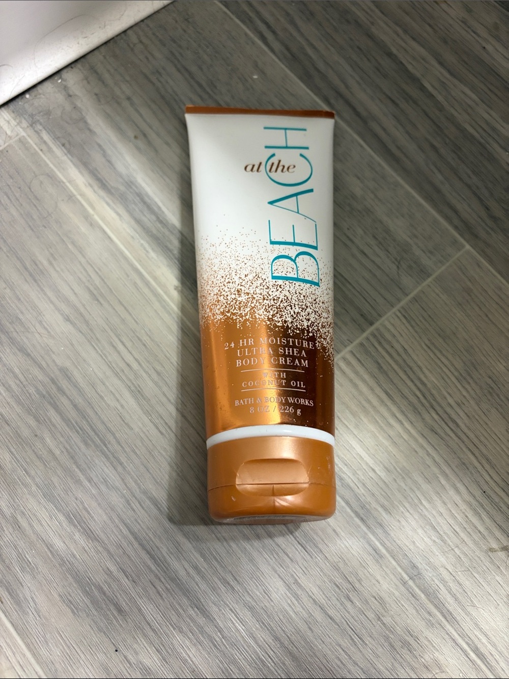 Bath & Body Works At The Beach Ultra Shea Body Cream - White/Orange
